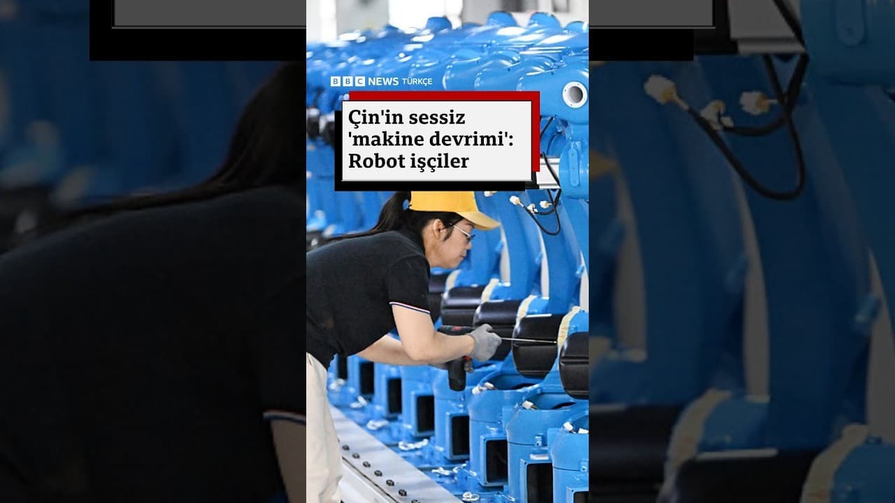 Çin'in sessiz 'makine devrimi': Milyonlarca robot işçi