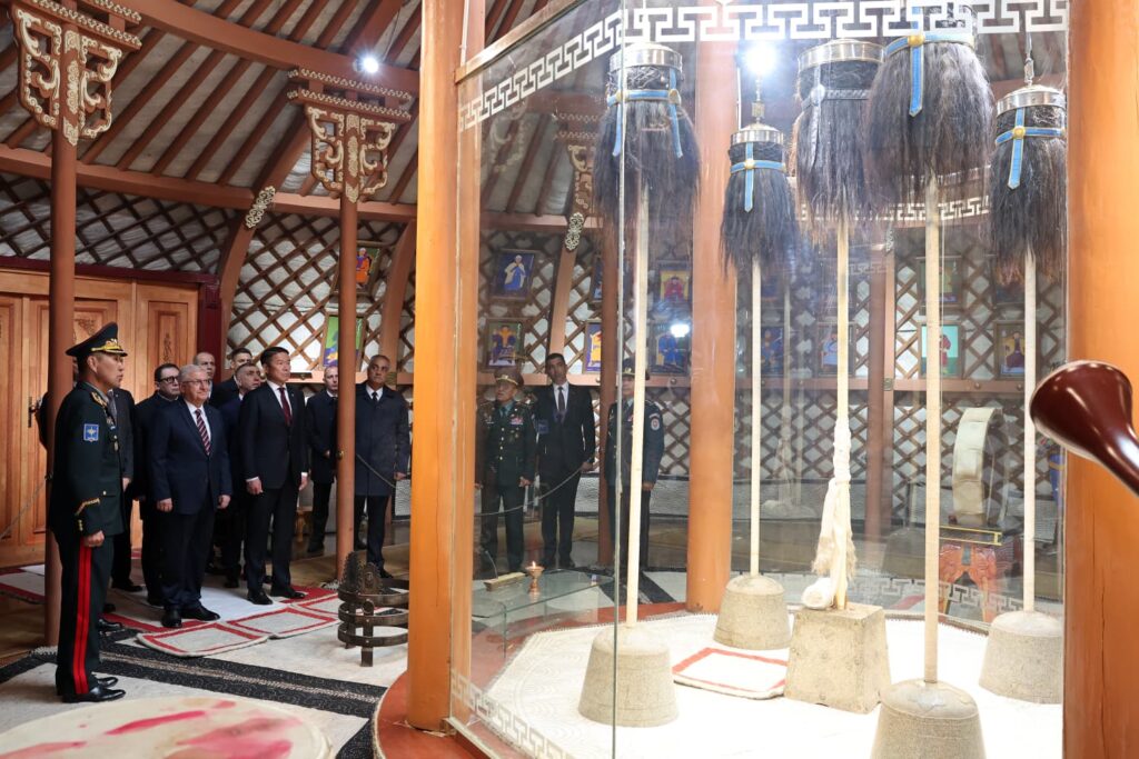Millî Savunma Bakanı Yaşar Güler, Resmî Temaslarda Bulunmak ve MKE AŞ’nin Fişek-İmla Montaj Hattı’nın Açılış Töreni için Moğolistan’da