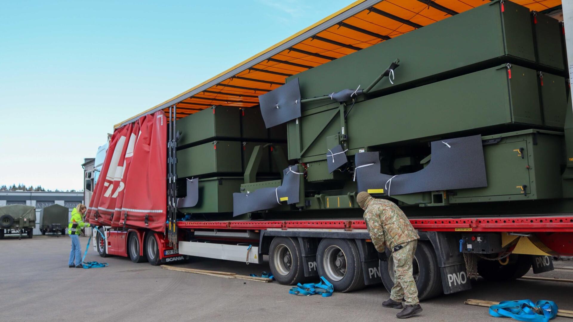 Litvanya, hava savunmasını güçlendirmek için yeni NASAMS sistemlerini teslim aldı