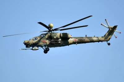 Rusya'nın Yeni Füzesi Mi-28 Helikopterlerinden