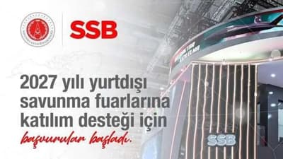 Savunma Sanayii Başkanlığı'ndan Yurt Dışı Fuar Desteği