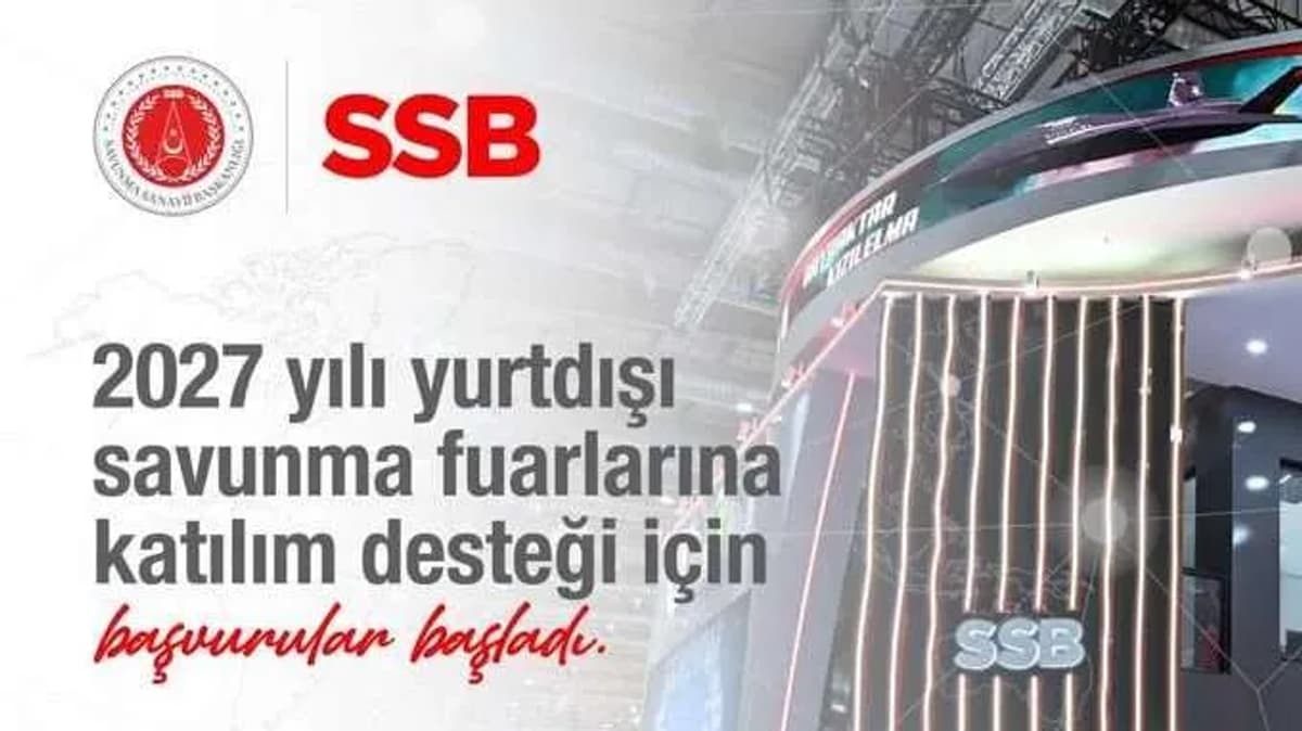 Savunma Sanayii Başkanlığı'ndan Yurt Dışı Fuar Desteği