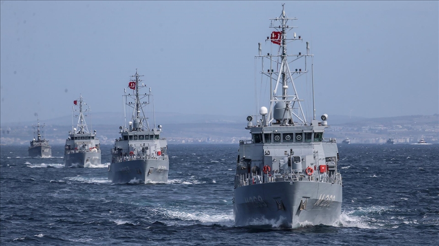 Nusret-2025 Davet Tatbikatı'nın seyir faaliyetleri sürüyor