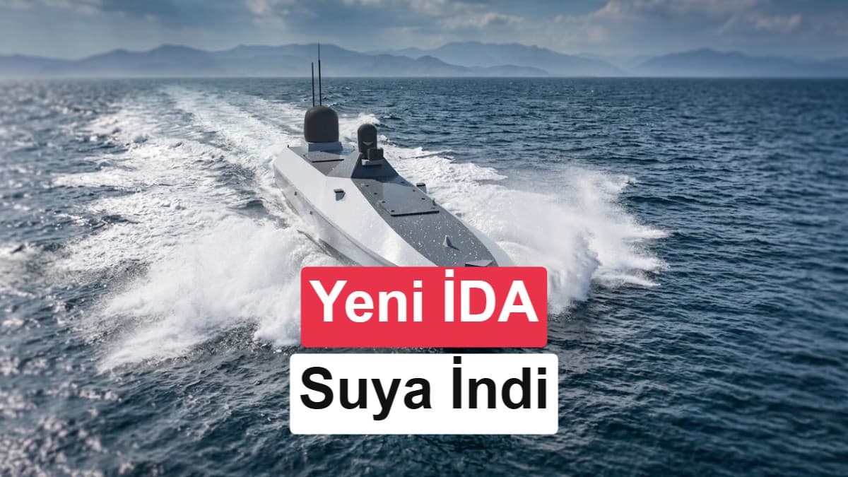TUFAN Kamikaze İDA Suyla Buluştu
