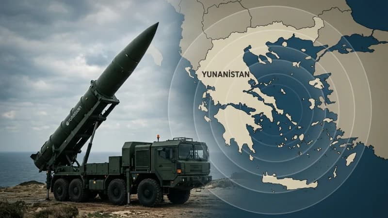 Yunanistan için çanlar çalıyor: TAYFUN Blok-4 tüm ülkeyi menziline aldı