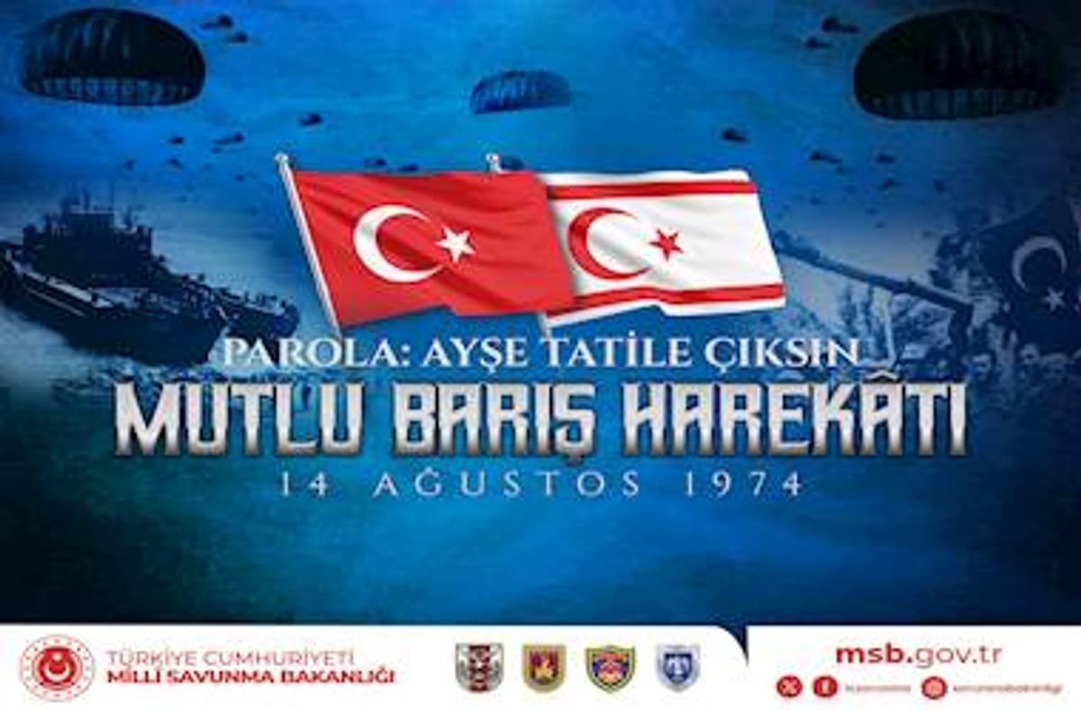 Kıbrıs Barış Harekâtı'nın 52. Yılında Şehitler Anıldı