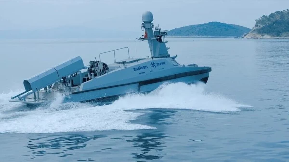 İnsansız Deniz Aracı MARLİN SİDA'ya Mayın Dökme