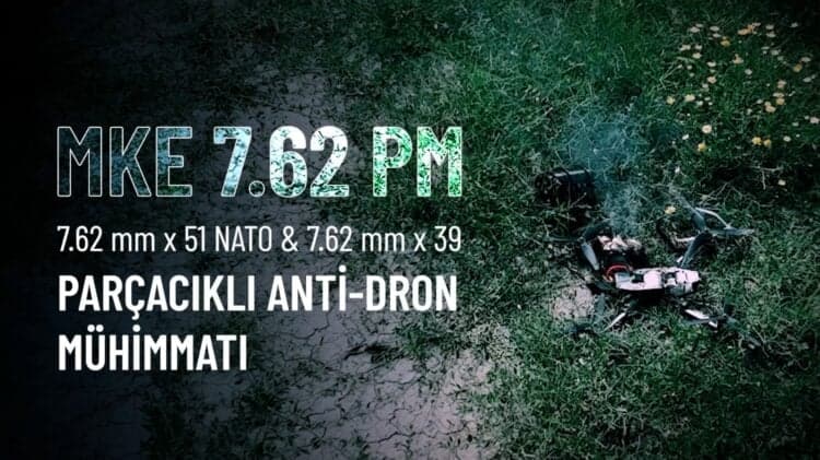 MKE’nin yeni anti-dron mühimmatından tam isabet