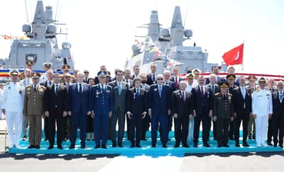 Türkiye İlk Kez Bir NATO ve AB Üyesi Ülkeye Savaş Gemisi