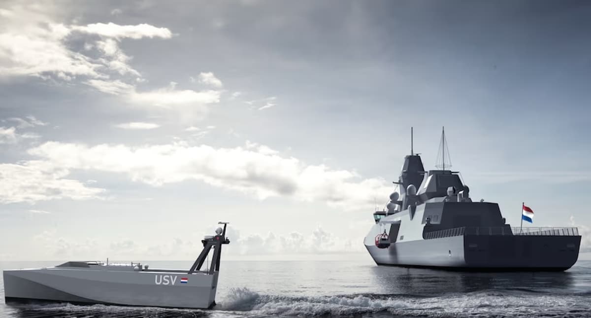 Hollanda ve Belçika'nın İnsansız Deniz Aracı Projesi
