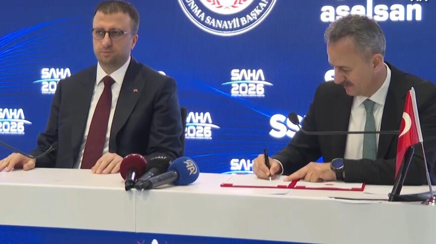 Savunma Sanayii Başkanlığı SAHA 2026’da sözleşmeler imzaladı