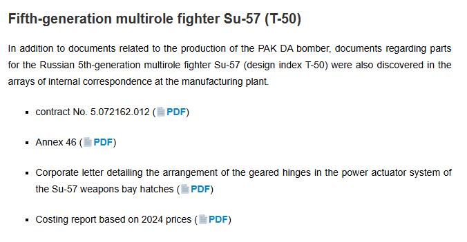 Rus Savunma Sanayii Belgeleri Sızdırıldı