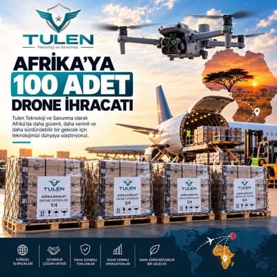 TULEN Teknoloji ve Savunma’dan Afrika’ya yılın ikinci ihracatı