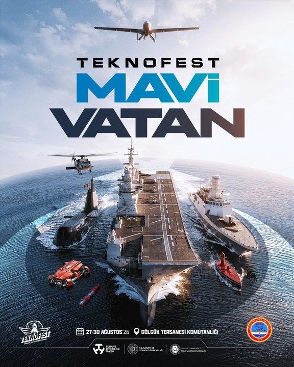 TEKNOFEST Mavi Vatan'ın tarihi ve yeri açıklandı
