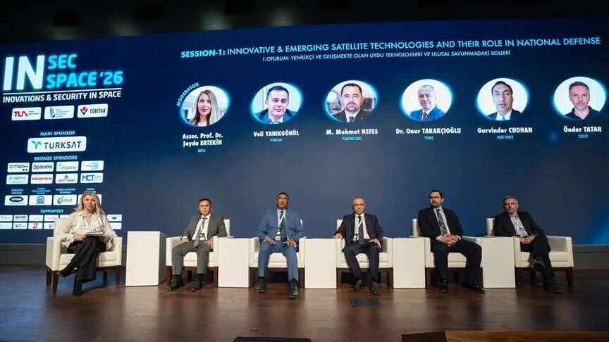 Ulusal savunmada uyduların rolleri ve uzay ekonomisi “INSECSPACE’26″da ele alındı