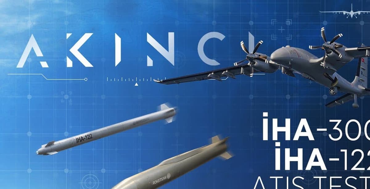AKINCI | İHA-300 ve İHA-122 Mühimmatı Atış Testi