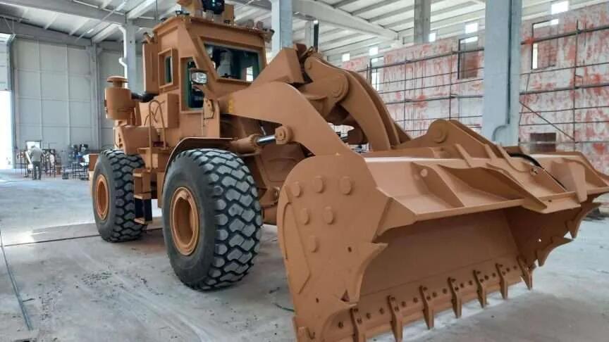 Zırhlı iş makinesi TOSUN bu kez ihracat yolunu açtı