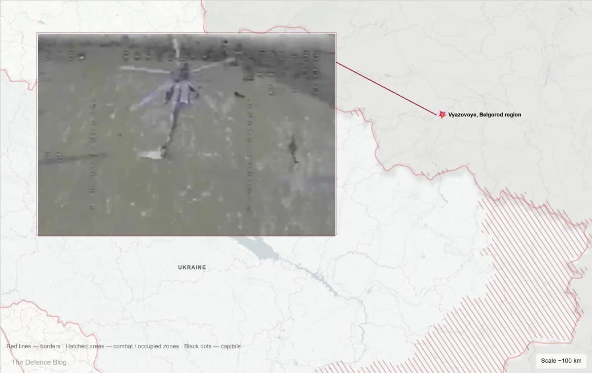 Ukrayna, İnsansız Hava Aracının Rus Mi-28 Helikopterini Vurduğunu Açıkladı