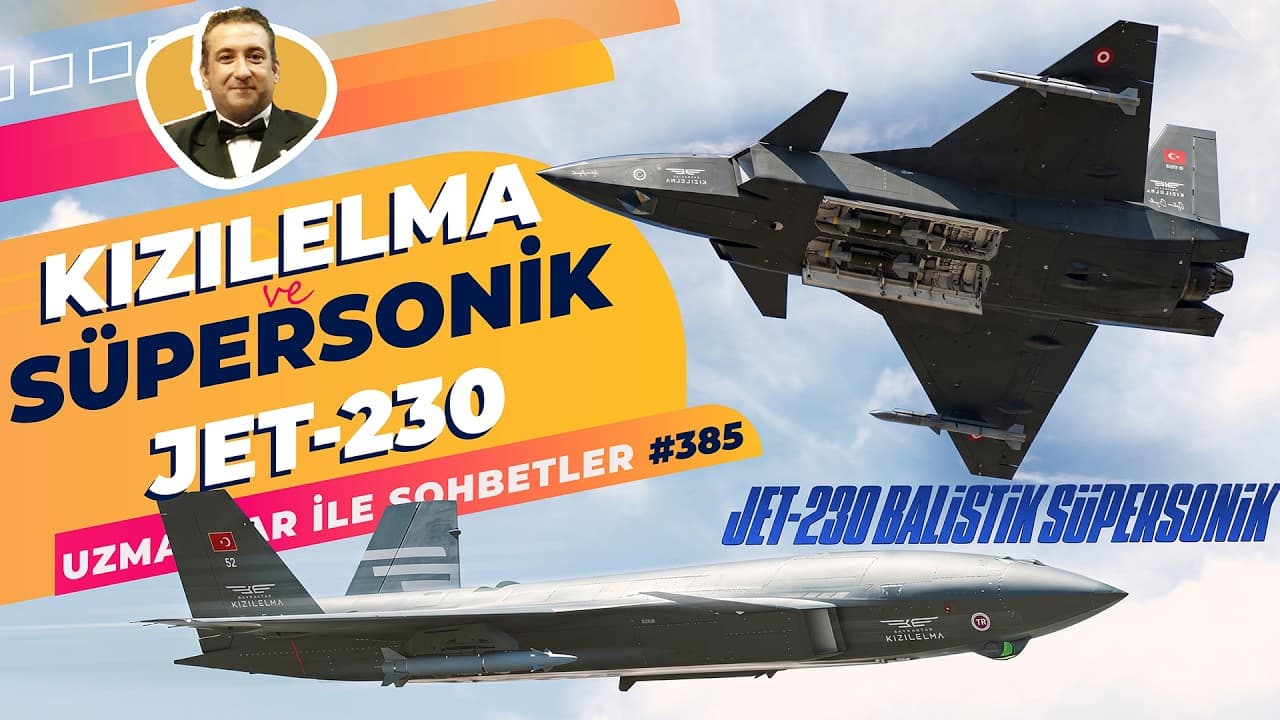 Kızılelma ve JET-230 Füzesi ile 120 km Menzildeki Hedefi Vurdu