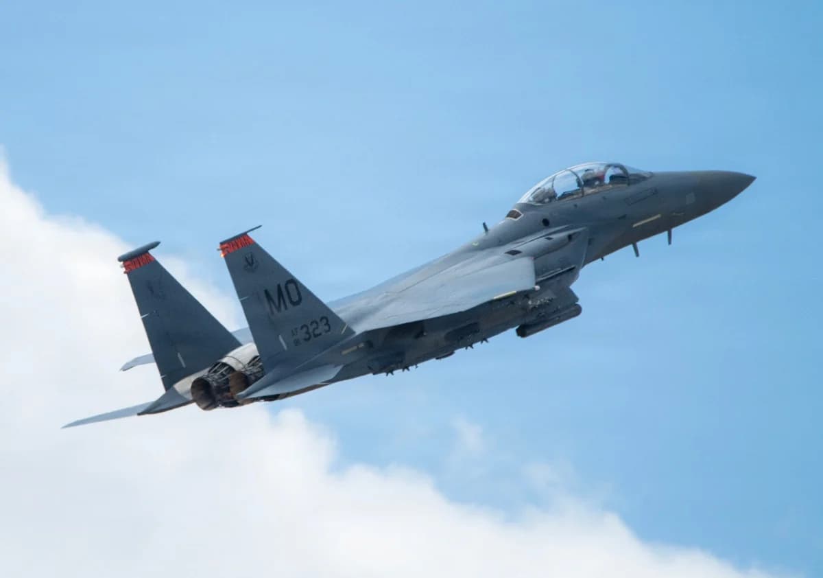 ABD Hava Kuvvetleri F-15'leri için Yeni Kızılötesi Sensör İstiyor