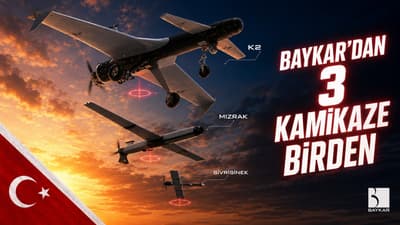 Baykar SAHA 2026'da K2, Mızrak ve Sivrisinek'i tanıttı
