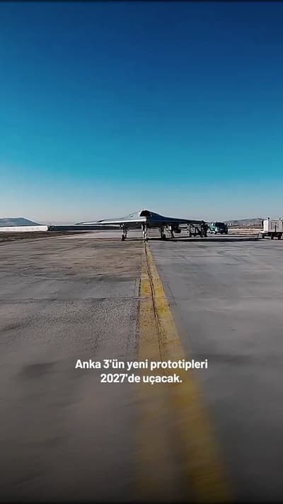 ANKA-3'ün yeni prototipleri 2027'de uçacak