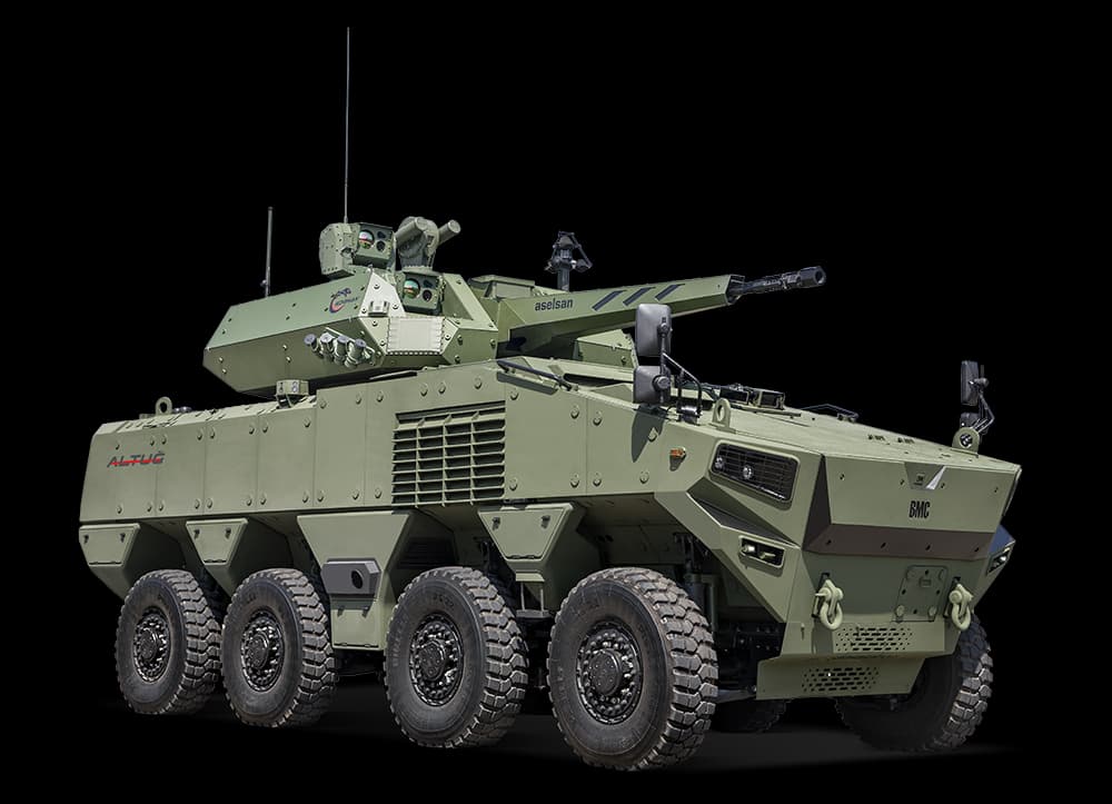 BMC VE SSB ARASINDA ALTUĞ 8x8 ZIRHLI MUHAREBE ARACI İÇİN SÖZLEŞME İMZALANDI