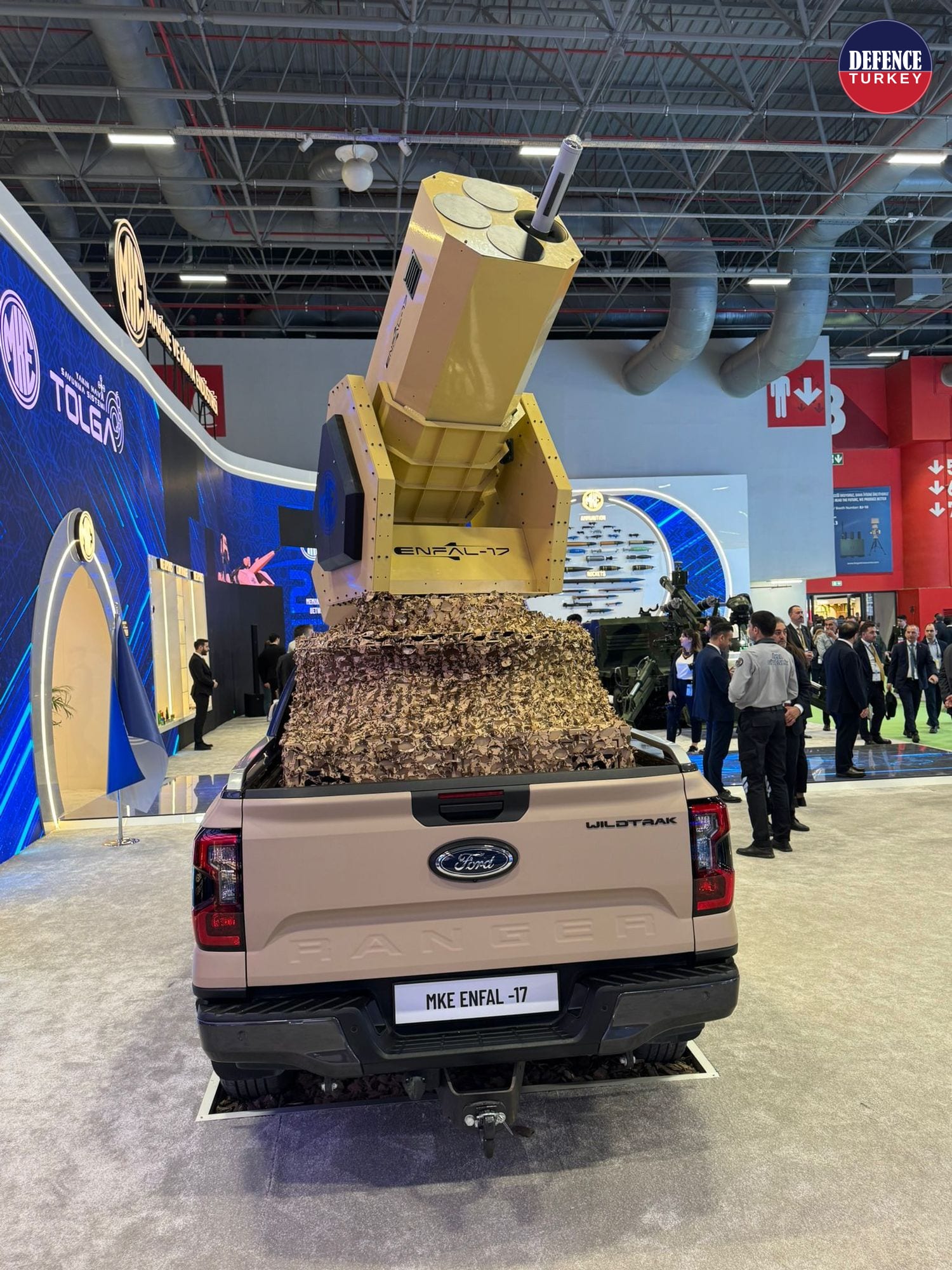MKE Debut ENFAL-17 Low Attitude Air Defence Missile System at SAHA 2026