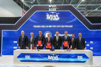Yüksek Hızlı 25 mm Top projesinde imzalar atıldı