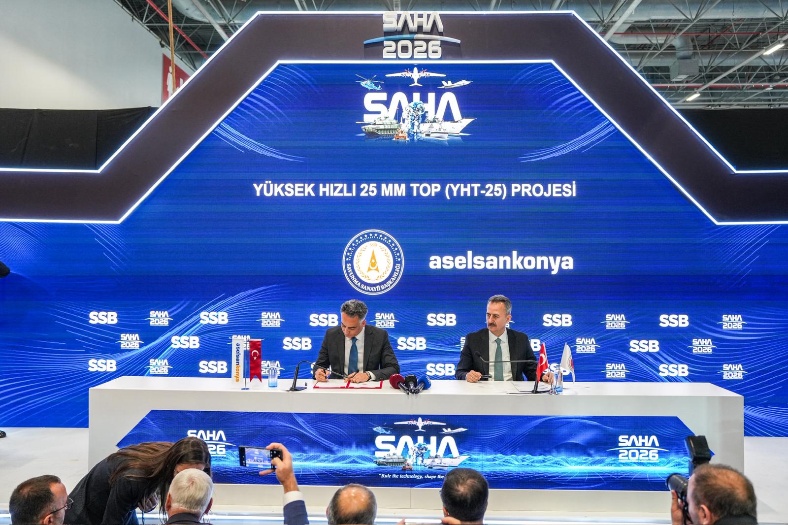 Yüksek Hızlı 25 mm Top projesinde imzalar atıldı