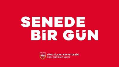 TSKGV, “Senede Bir Gün” kampanyasıyla Mehmetçiğe güç