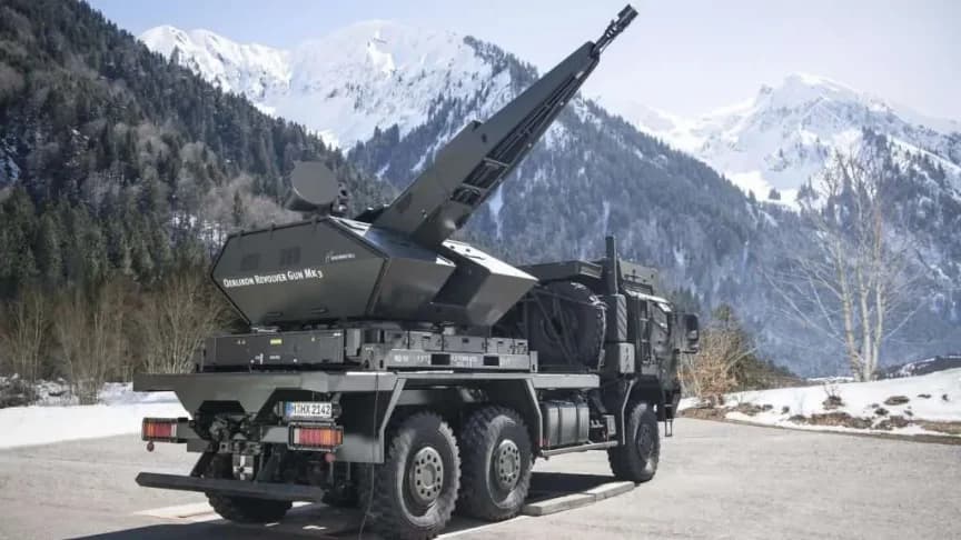 İtalyan ordusu, Rheinmetall Skynex Hava Savunma Sistemi’ni teslim aldı