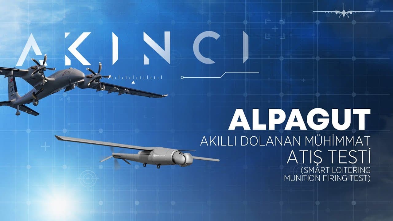 AKINCI | ALPAGUT Akıllı Dolanan Mühimmat Atış Testi