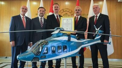 GÖKBEY Helikopteri SHGM Tip Sertifikasını aldı