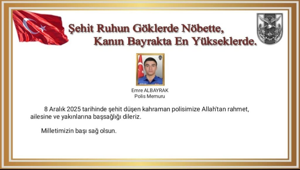 İstanbul Çekmeköy’deki Narkotik Operasyonunda Şehit Olan Polis Memuru Emre Albayrak Samsun’un Ladik İlçesinde Törenle Toprağa Verildi