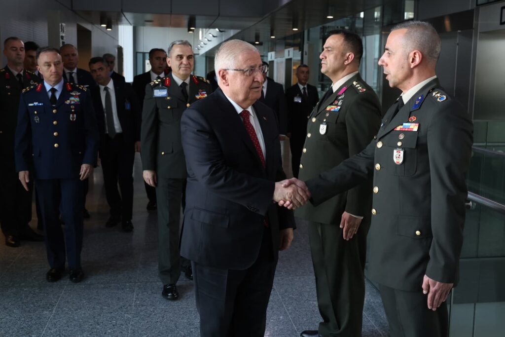 Millî Savunma Bakanı Yaşar Güler, NATO Savunma Bakanları Toplantısı için Belçika’nın Başkenti Brüksel’de