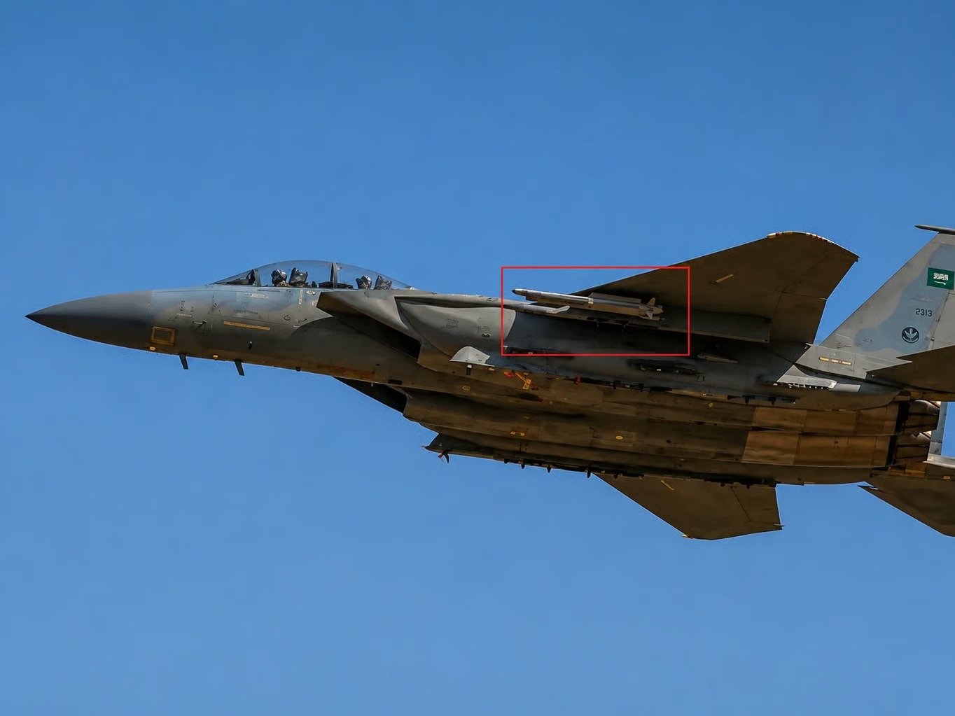 Suudi Arabistan, F-15 savaş uçaklarında IRIS-T füzesini ilk kez entegre etti