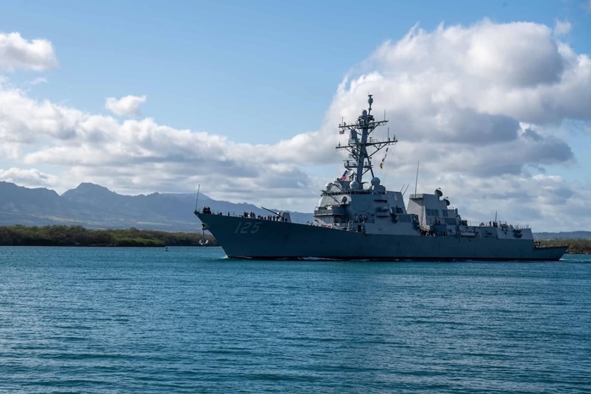 İlk Uçuş III Muhribinde SPY-6 Radar Sistemi Devriye Geçişi