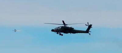 Apache helikopterinden Spike NLOS atışı