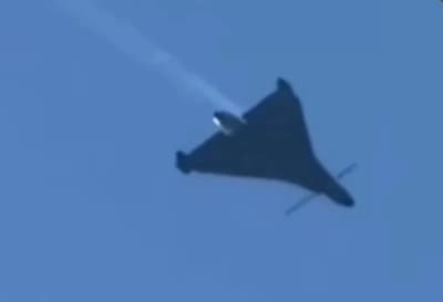 Ukrayna, elektrik hatlarına karşı özel temas çubuklu Shahed görüntülerini paylaştı