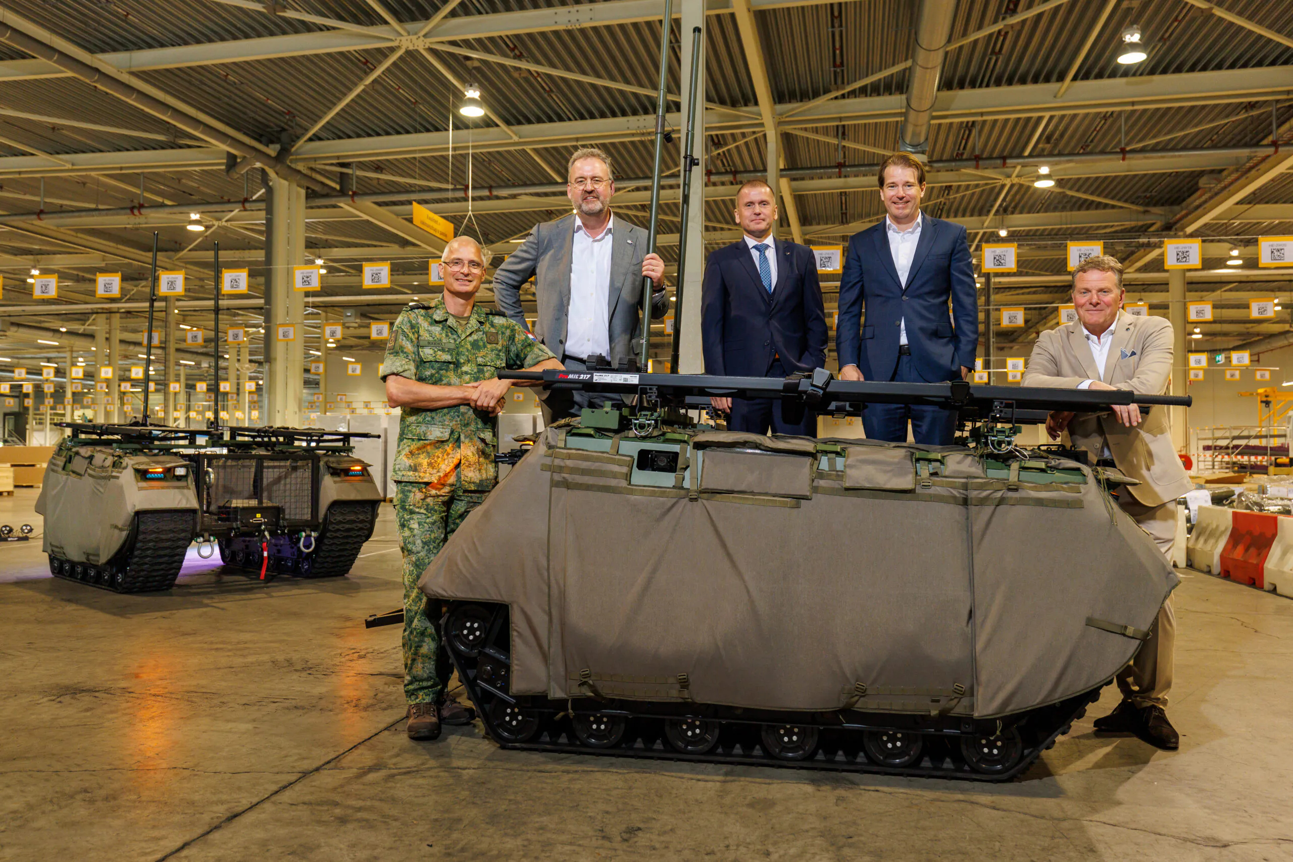 Milrem Robotics and VDL Defentec Hand Over First UGVs Intended for Ukraine