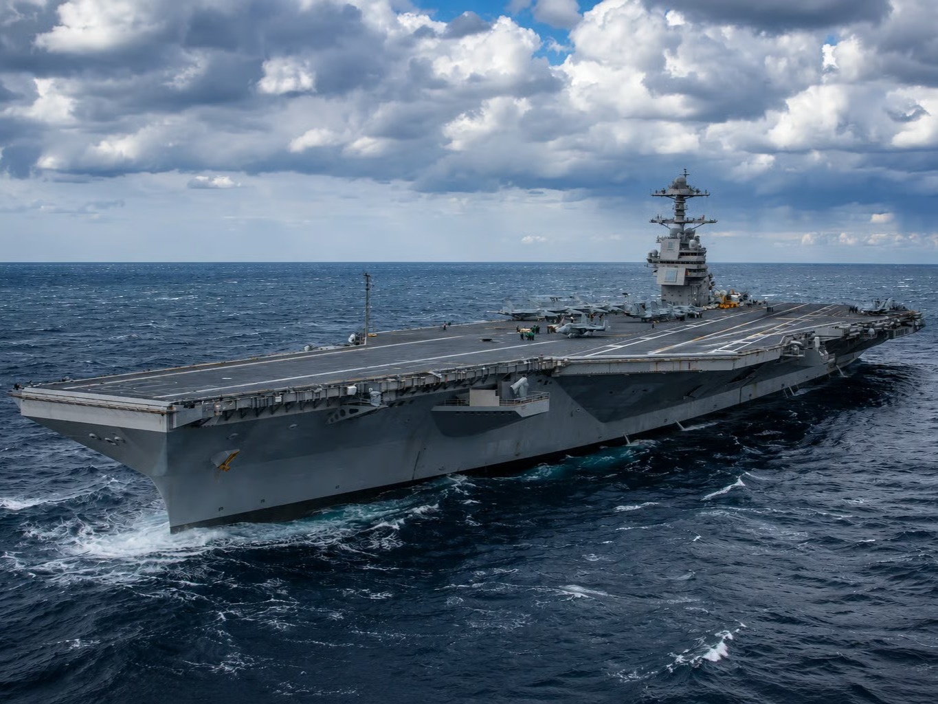 ABD Donanması, USS William J. Clinton uçak gemisi için 4,2 milyar dolarlık kaynak talep etti