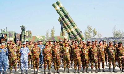 Bangladeş’te Türk Balistik Füzesi TRG-300 Sesi