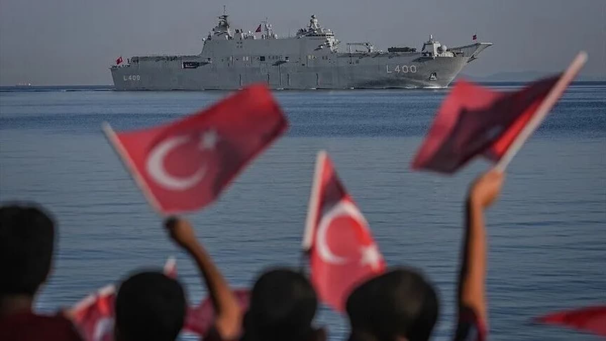 Deniz Kuvvetleri 'TEKNOFEST Mavi Vatan'a Giriş Yaptı