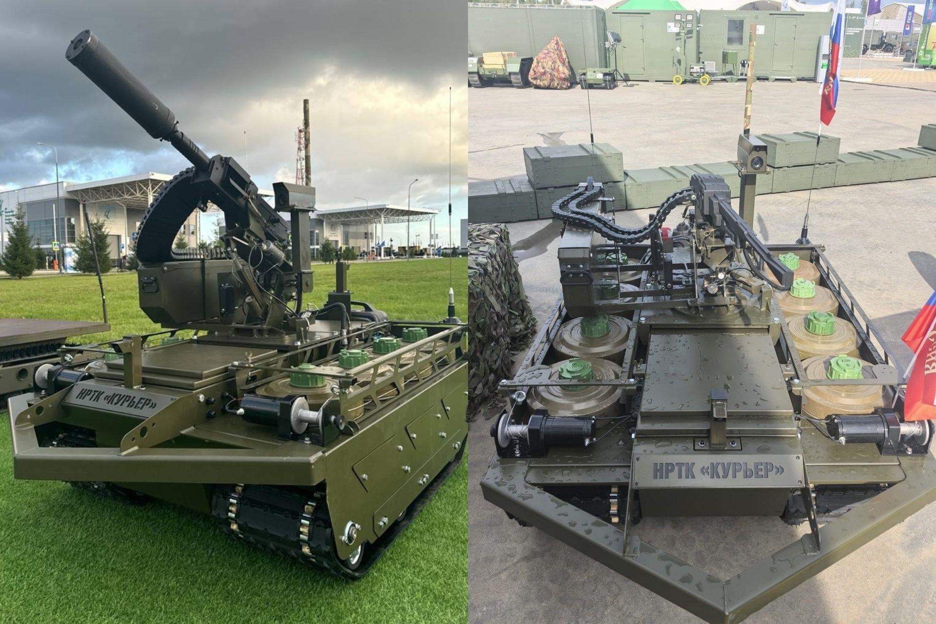 Rusya’dan otonom mayın döşeyen ve havan topu fırlatan İKA