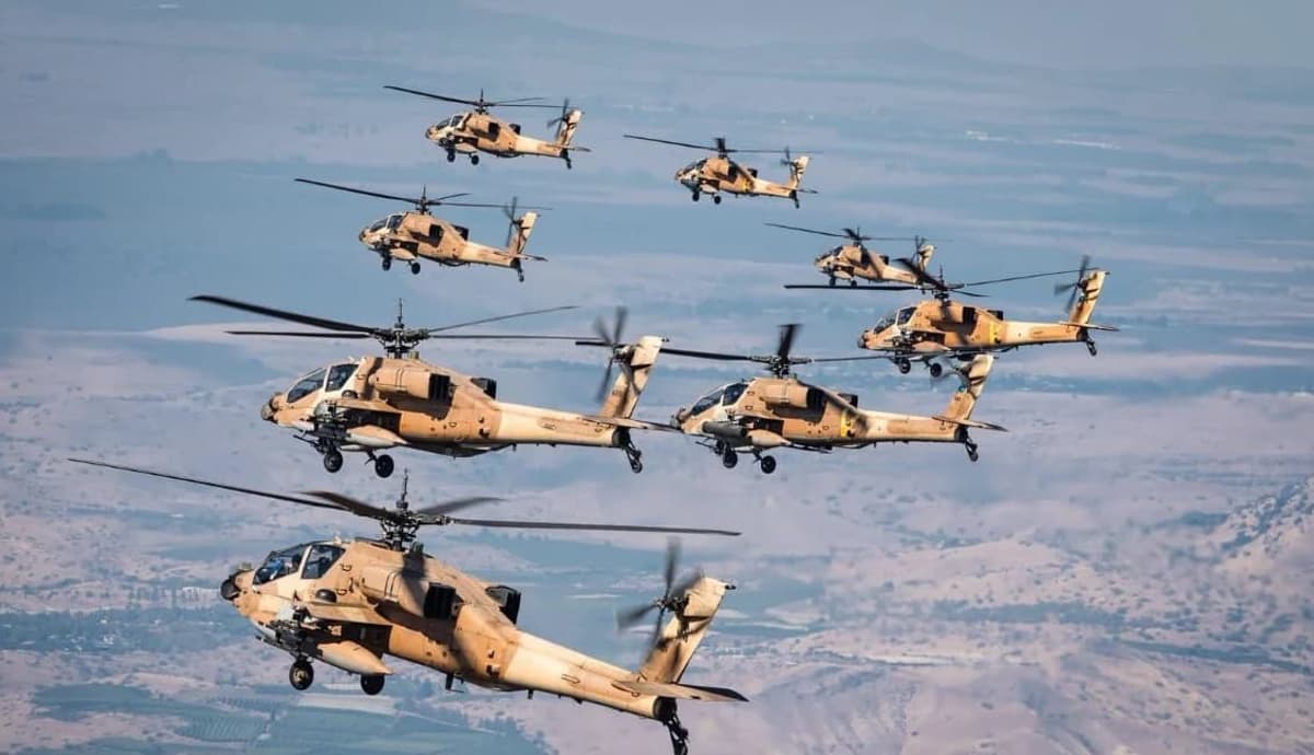 İsrail'in Taarruz Helikopteri Filosu Kuzeyde Yeni Üsse