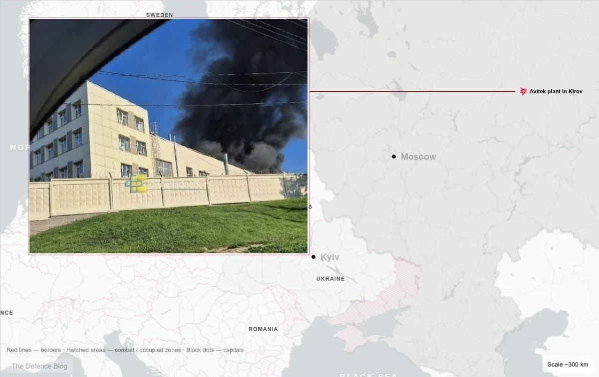 Ukrayna'nın seyir füzesi Rusya'nın Kirov'daki askeri tesisini vurdu
