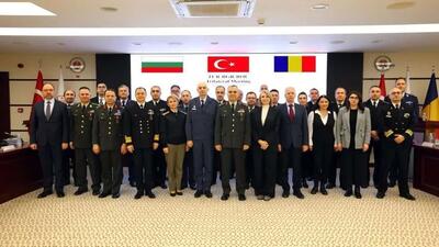 Türkiye, Bulgaristan ve Romanya heyetleri MKT Görev Grubu