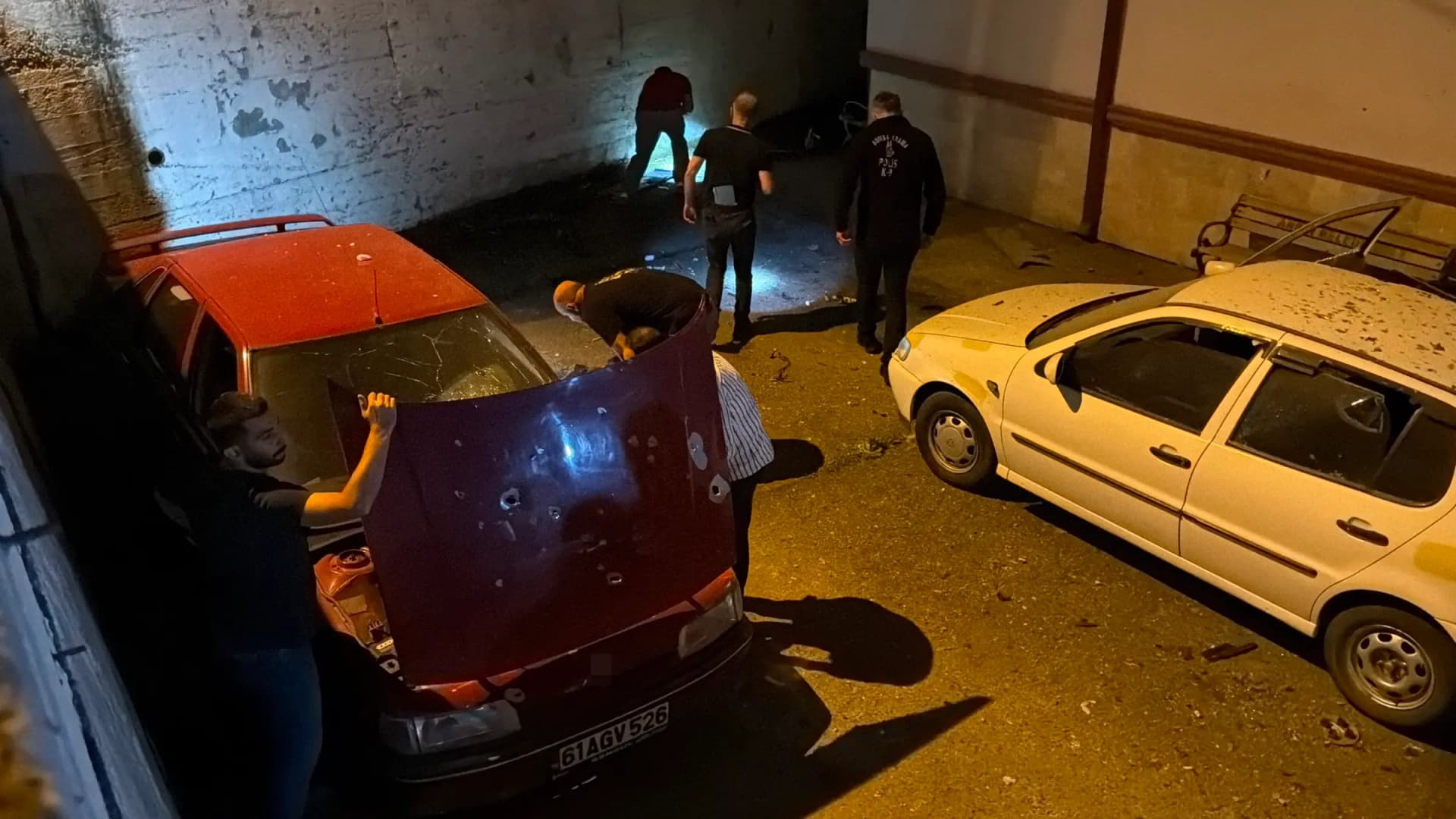 Trabzon'da İnsansız Hava Aracı Düştü: 3 Araç Hasar Gördü