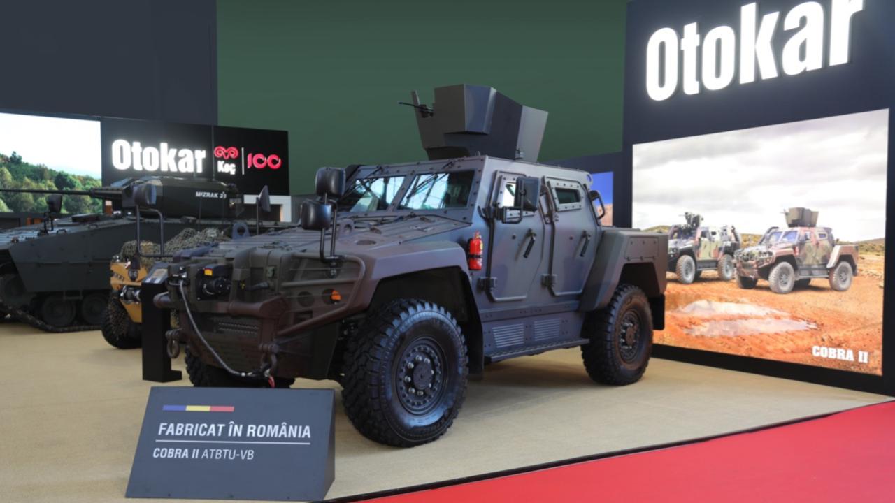 COBRA II, Romanya'da sergileniyor